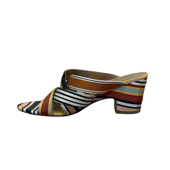 Tory Burch Multi-Color Sandals with Heel Size 9.5 - Picture 5 of 7